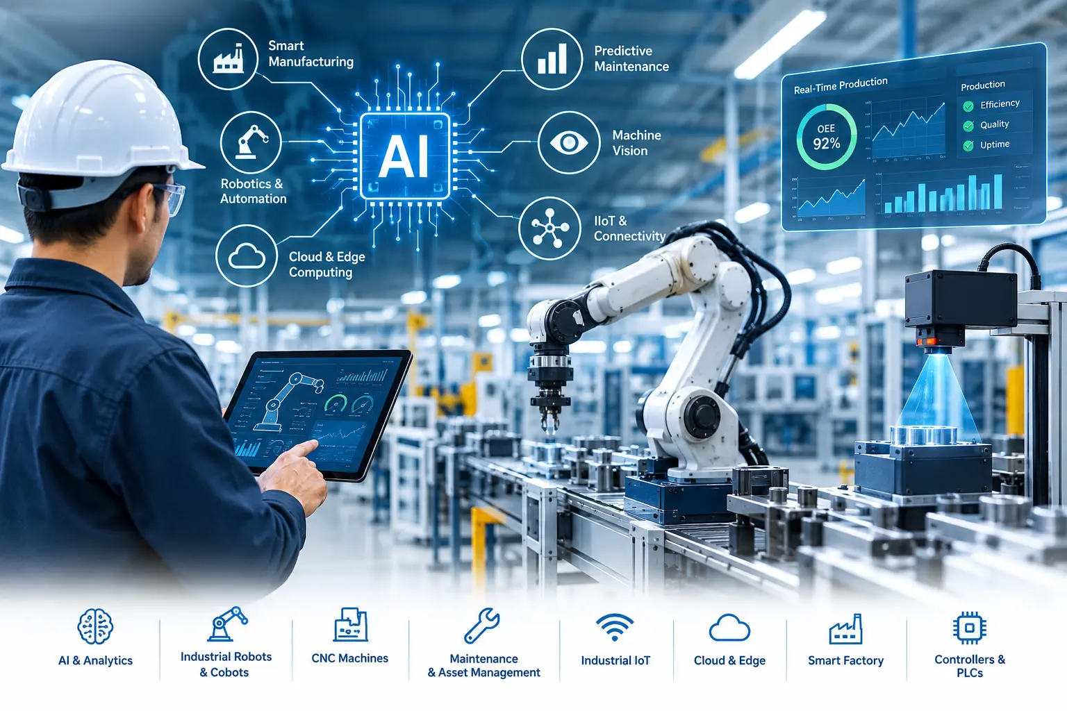 AI Machine Vision for Manufacturing: Costs, Benefits and Best Systems in 2026